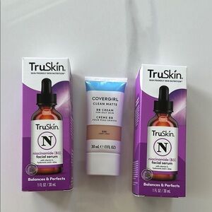 TruSkin Facial Serum and Covergirl BB Cream Set